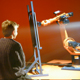 Robotlab: Autoportrait, industrial robot-installation, 2004